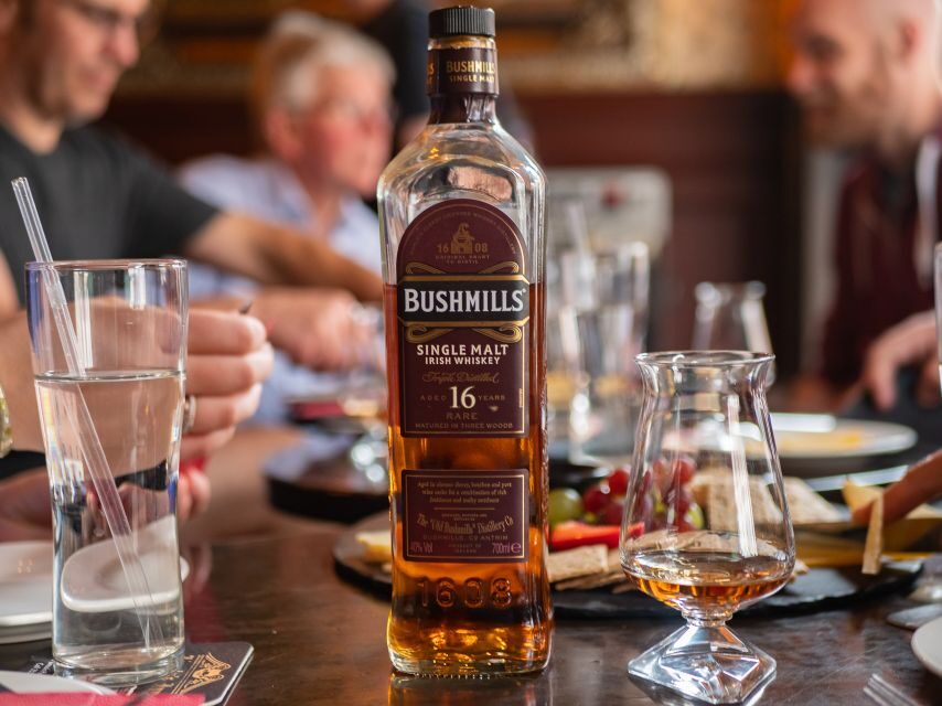 2-Hour Deluxe Whiskey & Food Tasting - The pairing menu: Irish cheeses, soda bread, and chocolates that make sense