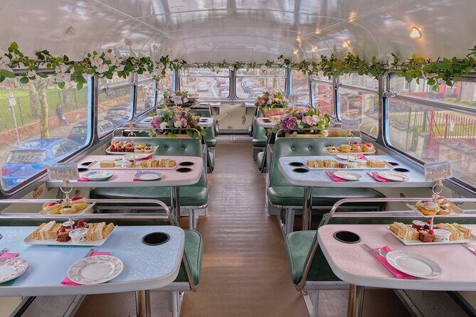Afternoon Tea Bus Tour in Dublin - A Vintage Front-Engined Double-Decker with Afternoon Tea