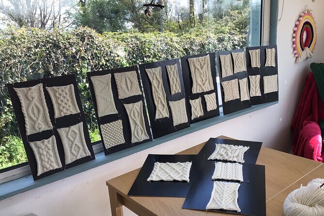 Aran Knitting, History and Heritage in the Burren - Knit time: working a prepared cable pattern