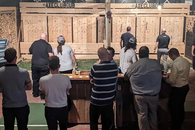 Axe Throwing Open Session (Dublin) 1hr - Group size, sharing lanes, and why it affects your experience