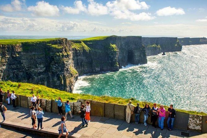 Cliffs of Moher, Aran Island & Burren tour from Galway. Guided. - The boat cruise under the Cliffs of Moher: the view upgrade you came for