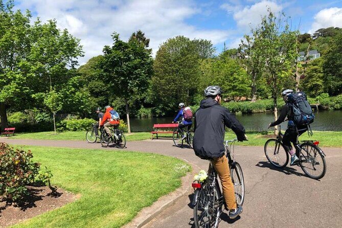 Cork City Cycle Tour - Standard & Electric Bike Options - UCC campus visit: modern Cork in the middle of old streets