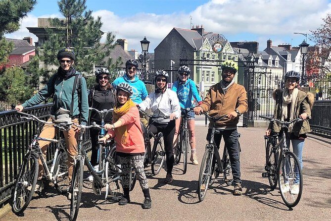 Cork City Cycle Tour - Standard & Electric Bike Options - St. Finbarr’s Cathedral grounds: closing on a strong landmark