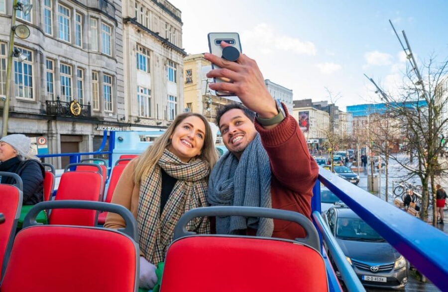 Cork City Hop On/Off Open Top Bus Tour - What you’ll see from the street: Shandon Cathedral, St. Fin Barre’s, Fitzgerald Park, and UCC campus