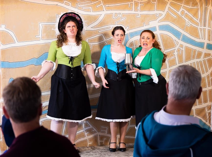 Cork: Hysterical Histories, Comedic Dinner Theater Show - Finding Your Way In: 43 Paul St and a Costume Welcome