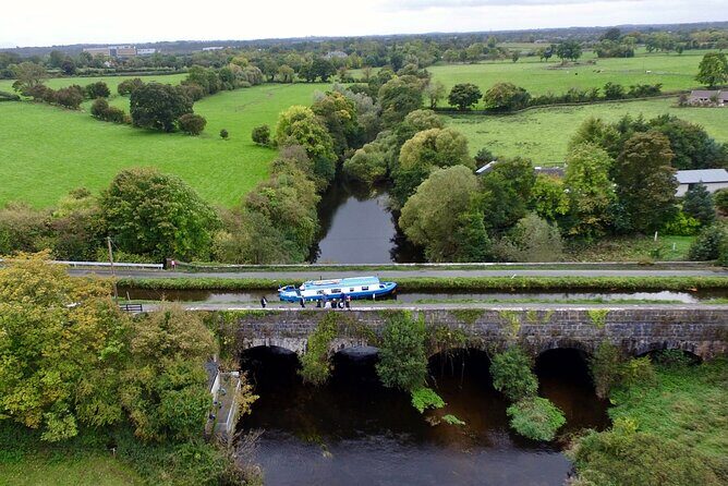 Digby Lock Cruise - Explore Ireland's Historic Grand Canal. - Stop: Leinster Aqueduct and the 15-minute engineering moment