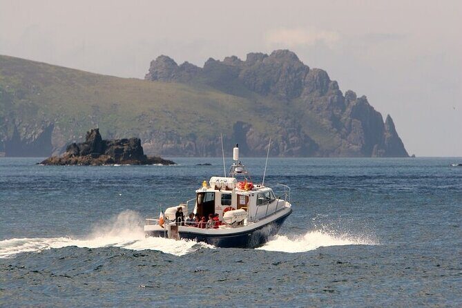 Dolphin & Whale Watching (4hrs) + Blasket Island Landing (3hrs) - Optional detours: Inish Tuaisceart and Tearaght lighthouse conditions