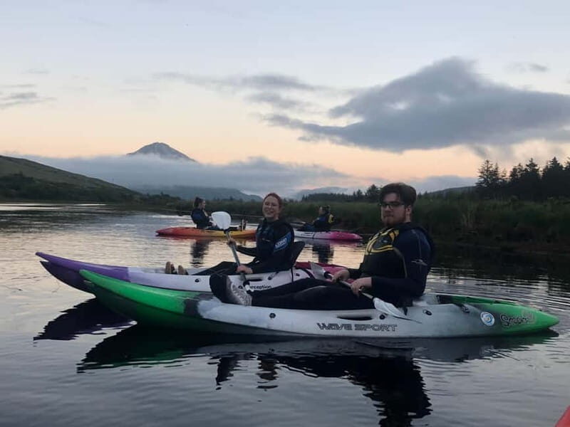 Donegal: Sunset Kayak Trip on Dunlewey Lake - Meeting at 2QWQ+Q6 Gweedore and Getting Ready Without a Hassle