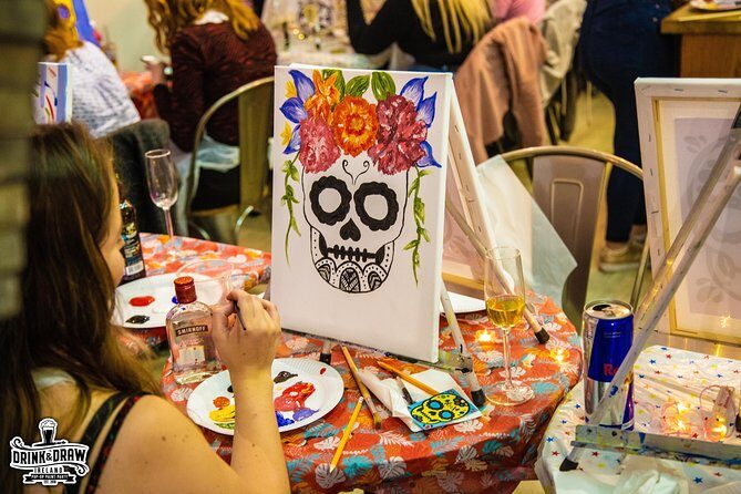 Drink & Draw: Paint A Masterpiece - The Speed Painting Round: Your Final Challenge