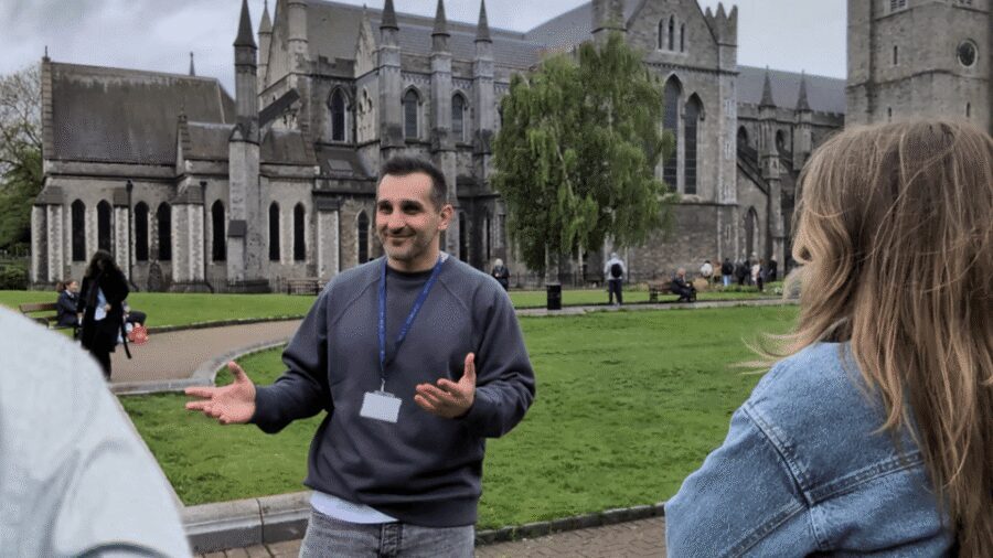 Dublin: 2 Hour City Center Guided Walking Tour - St. Patrick’s Cathedral: Gothic scale and the saint behind the stone