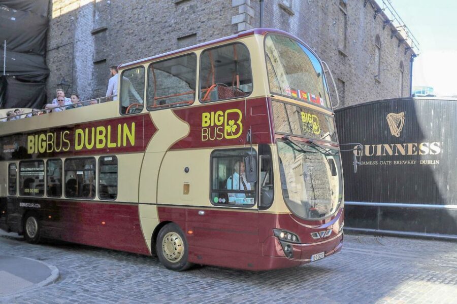 Dublin: Big Bus Hop-On, Hop-Off Tour with Live Guide - What the stop list means for how you plan your day