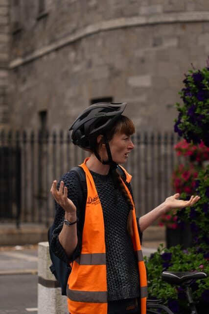 Dublin: Bike & E-Bike Tour with a Local Guide - St. Patrick’s Tower at The Digital Hub: a quick detour with purpose