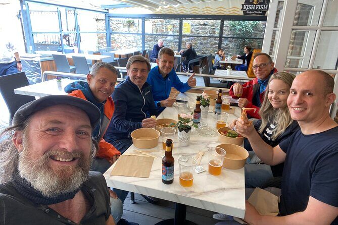 Dublin Coastal Craft Beer and Seafood Trail - Howth Lighthouse and The Oar House finale: prawns, mussels, and crab claws