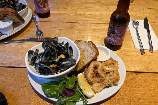 Dublin Coastal Craft Beer and Seafood Trail - Old Courthouse smoked salmon and Guinness soda bread
