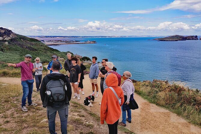Dublin Coastal Hike, Pints & Puppies Adventure - Stop 4: St. Mary’s Abbey ruins with harbor views