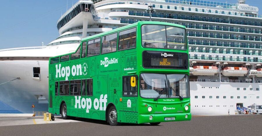 Dublin: Cruise Excursion Hop-On Hop-Off Tour & Rail Ticket - Key Takeaways