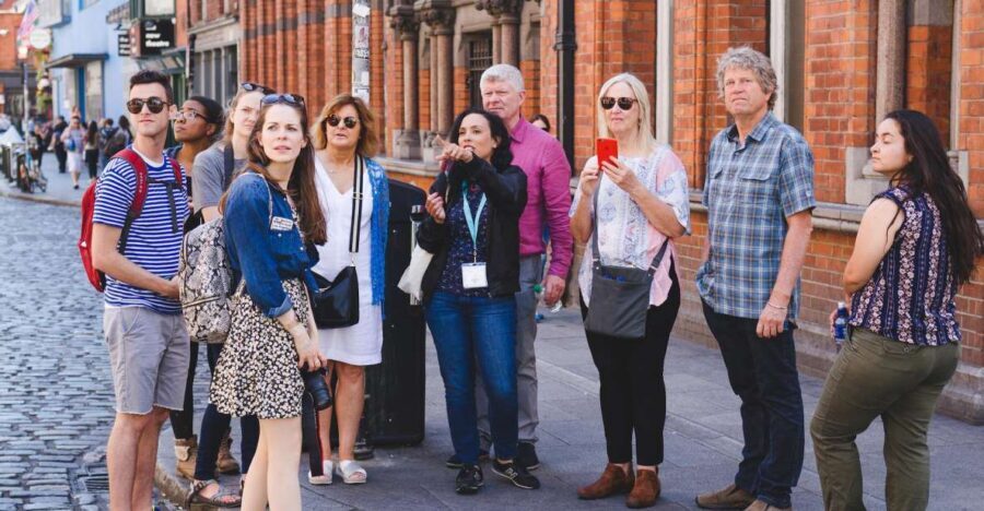 Dublin: Delicious Walking Food Tour - Entering Dublin via the Spire on O’Connell Street
