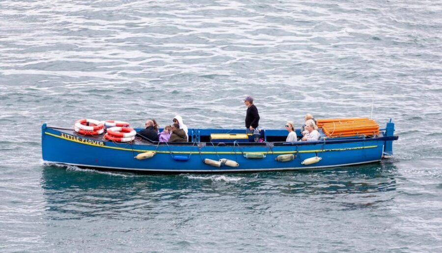 Dublin: Ferry from Howth to Ireland's Eye island - West Beach sea swim: when conditions are right