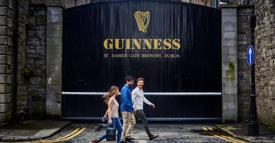 Dublin: Guinness Storehouse Entry Ticket - Where the Guinness Storehouse begins at St. James’s Gate