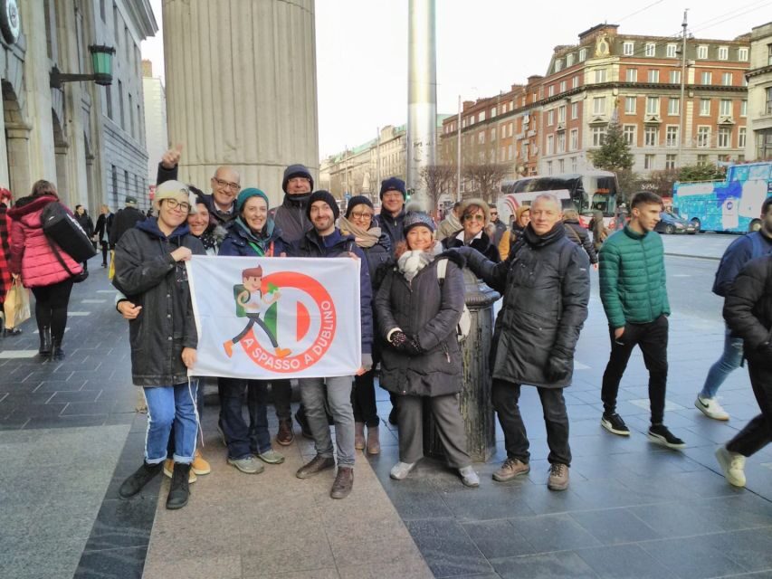 Dublin Highlights: 2.45-Hour Walking Tour in Italian - Ha’penny Bridge to the General Post Office: The Cross-River Moment That Changes the Story