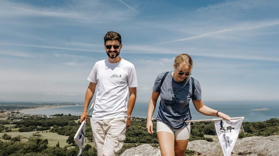 Dublin: Howth Safari Hiking Tour - Red Rock and the cliff paths: the south-facing payoff