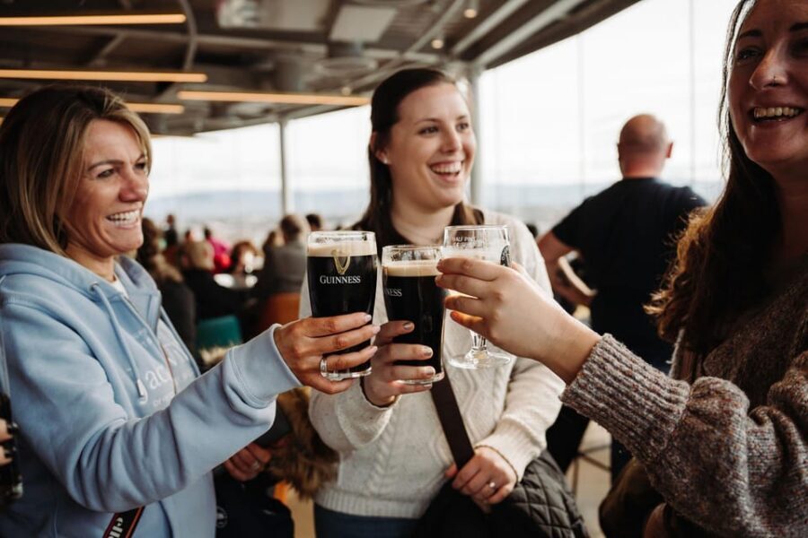Dublin: Jameson Distillery & Guinness Brewery Guided Tour - Guinness Storehouse: seven floors of beer story and interactive exhibits