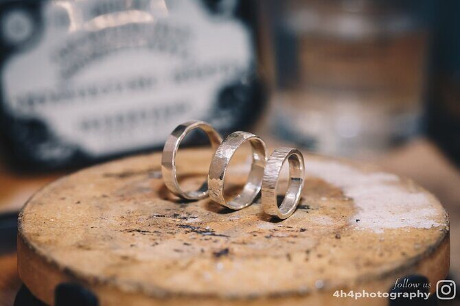 Dublin Jewellery Forge a Hammered Silver ring:Georges Street - Entering Silver Works on George’s Street