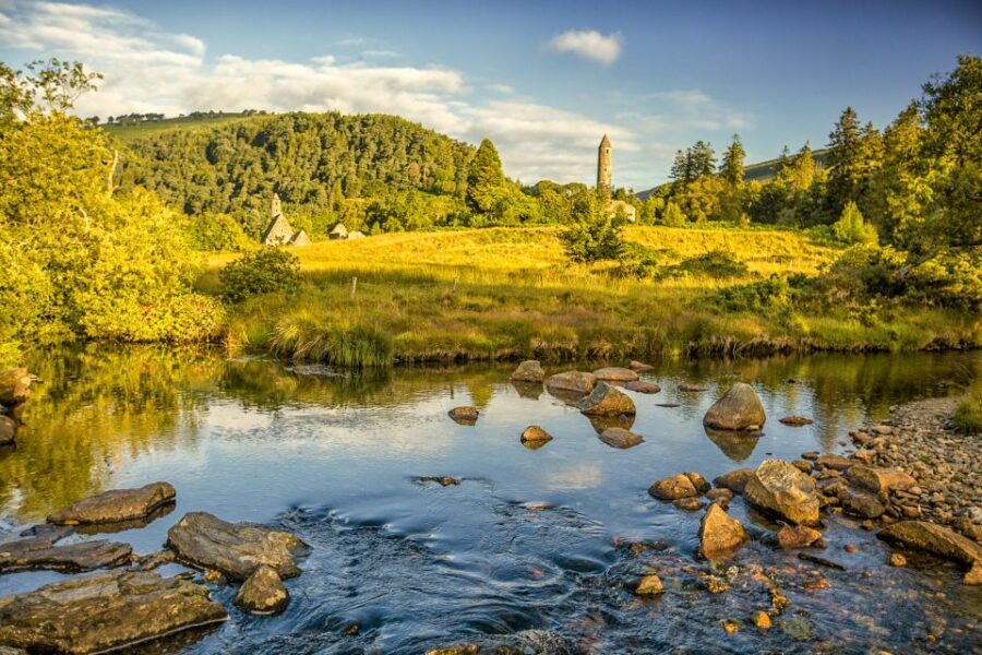 Dublin: Kilkenny, Wicklow & Glendalough Tour & Sheepdog Show - A 45-minute surprise stop: make the most of that guided window