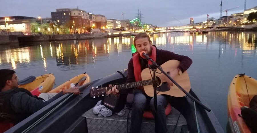 Dublin: Music Under the Bridges Kayaking Tour - Finding the Liffey Boardwalk start: where the city view begins