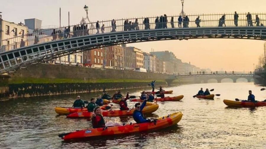 Dublin: Music Under the Bridges Kayaking Tour - Guides and hosts: friendly, practical, and good with first-timers