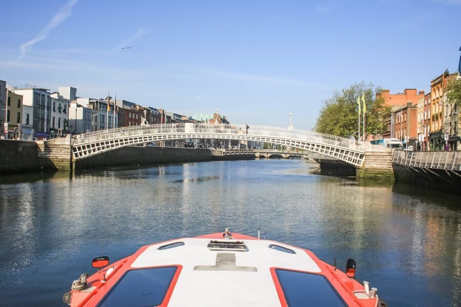 Dublin: River Liffey Sightseeing Cruise - Docklands, Jeanie Johnston, and the harbor edge at Dublin Port