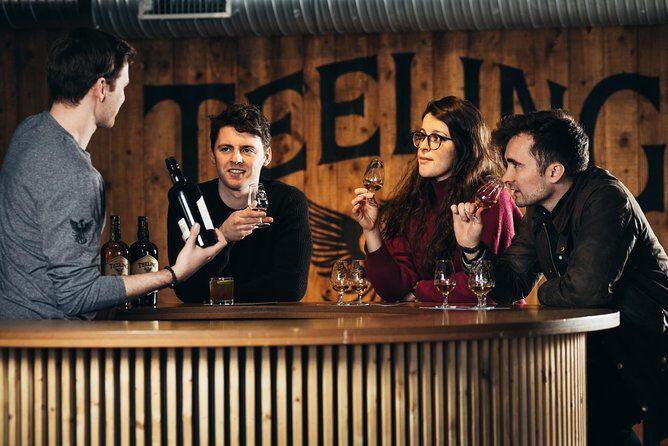 Dublin Teeling Whiskey Distillery Guided Tour and Tasting 1 Hour - The production floor: 5 steps from grain to glass