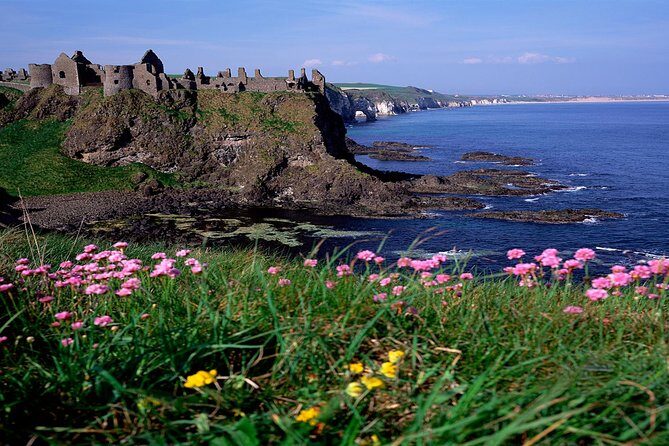 Dublin to Belfast Black Cab, Dunluce Castle and Giant's Causeway - Titanic Belfast Break: Quick Stops, Optional Tickets, Food If You Want It