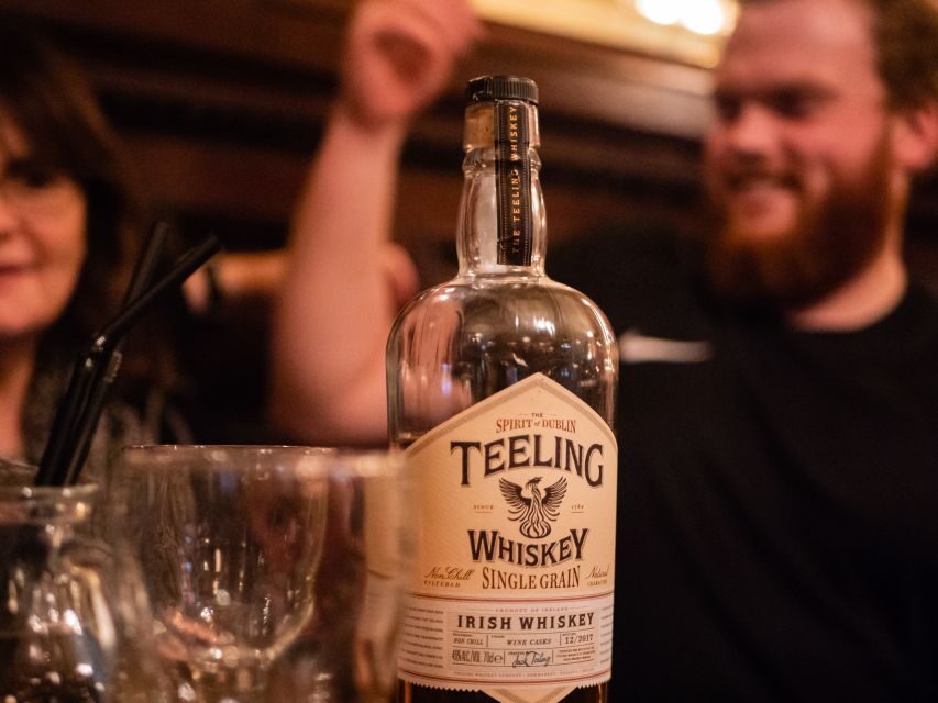 Dublin: Whiskey Tasting Tour - Stop 2: The Palace Bar in Temple Bar (30 minutes) with Brendan Behan and Flann O’Brien in the mix