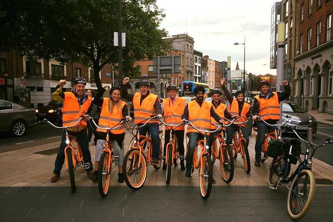 E-Bike & Bike Tour with a Local Guide in Dublin - Getting set up at Drury Street, inside the parking-structure maze