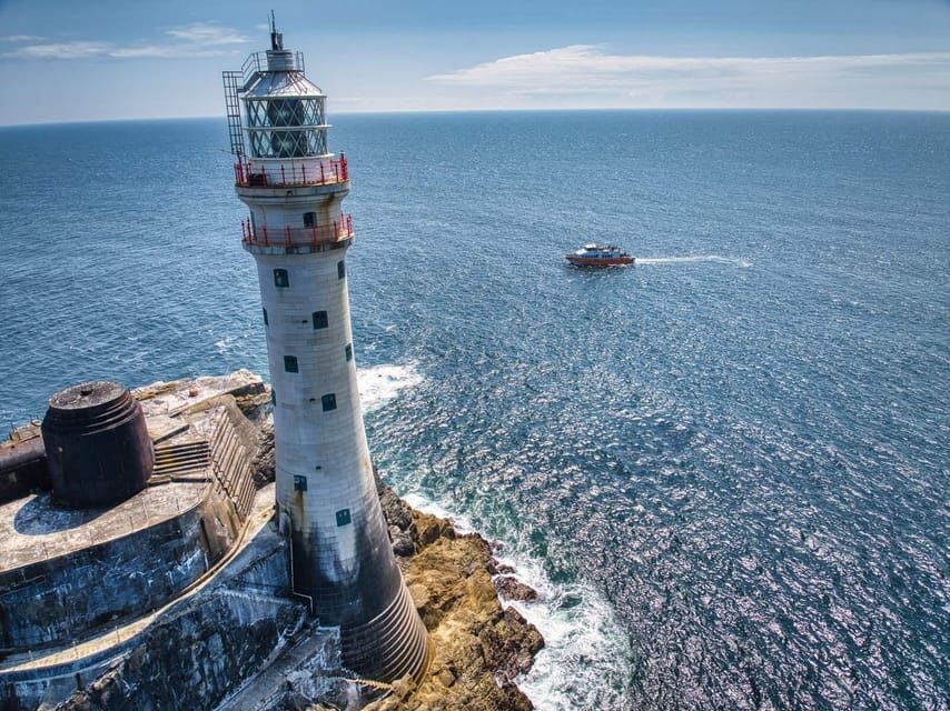 Fastnet Rock Lighthouse direct boat tour-Baltimore.Guided. - Cape Clear Island pickup: what to expect on the way out