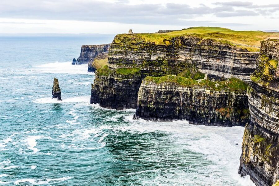 From Dublin: Cliffs of Moher, Burren & Galway City Day Tour - Wild Atlantic Way driving: villages, castles, and Galway Bay views