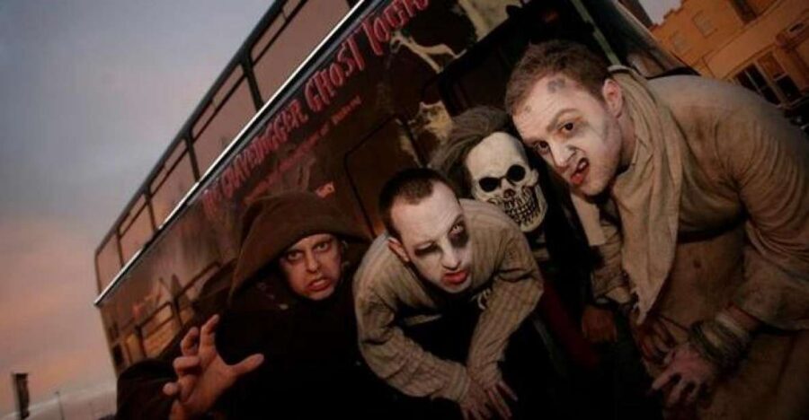 From Dublin: Gravedigger Ghost Bus Tour - A 4D bus that makes Dublin feel 600 years older