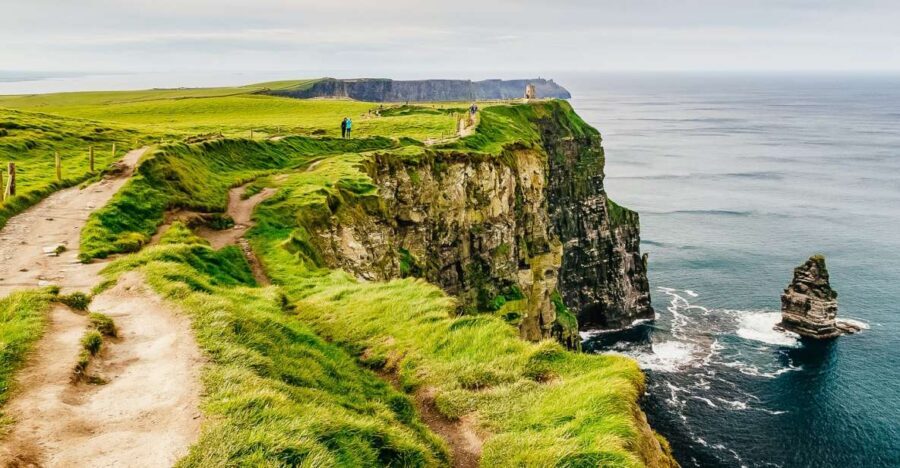From Galway: Aran Islands and Cliffs of Moher Tour & Cruise - What you’ll do about the Cliffs of Moher: cruise below, top above