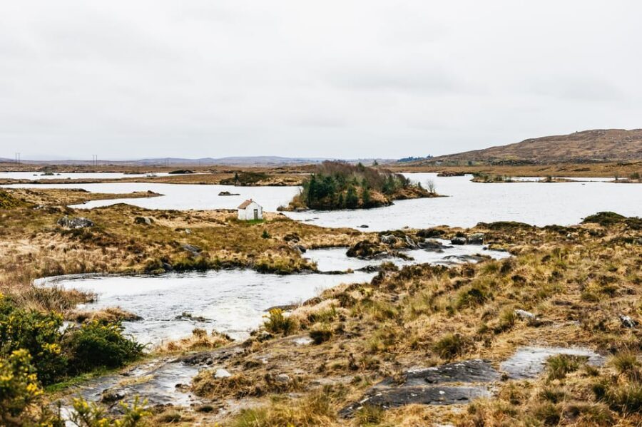 From Galway: Connemara and Connemara National Park Day Trip - The return to Galway: one last view of the Quiet Man Bridge
