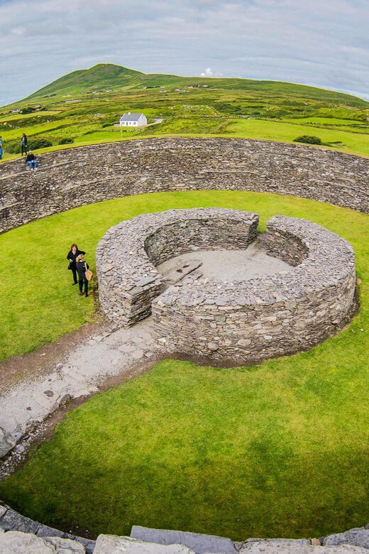 From Killarney: Ring of Kerry & Skellig Ring Full-Day Tour - Cahergall Stone Forts: 600AD stonework you can actually see