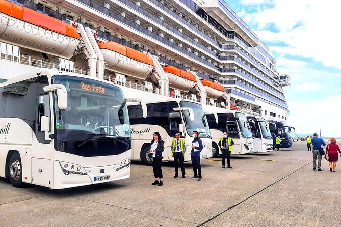 Full-Day Shore Excursion for cruise ships to Killybegs, Donegal - Getting On and Off the Bus at Killybegs Harbour Centre
