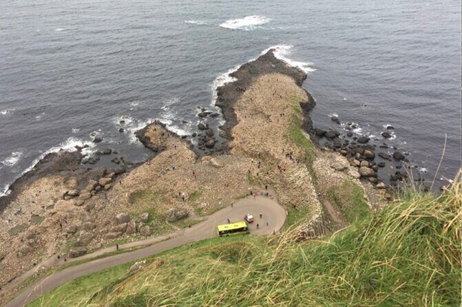 Giants Causeway with Private Chauffeur Day Tour from Dublin - Dunluce Castle: cliffside ruins with big drama built in