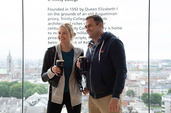 Guinness Storehouse Ticket and Big Bus Dublin Hop-on Hop-off Tour - St Stephen’s Green, Trinity College, and College Green
