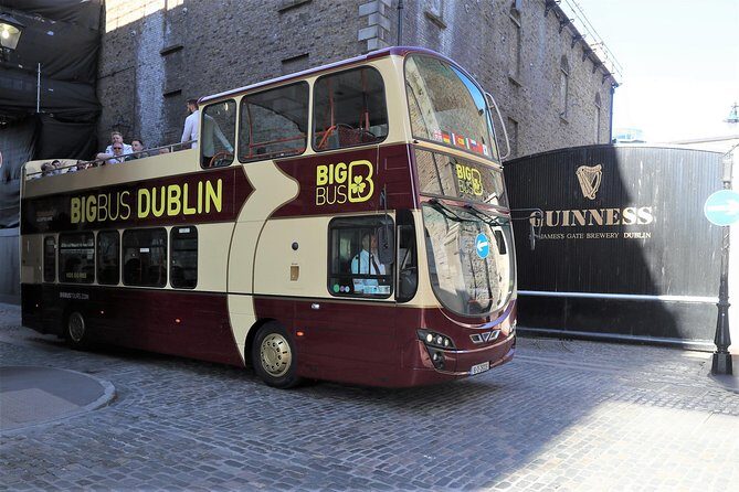 Guinness Storehouse Ticket and Big Bus Dublin Hop-on Hop-off Tour - The Bus Route Starts Strong on O’Connell Street and O’Connell Street Upper