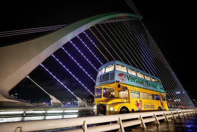 Irish Afternoon Tea on 1960s Vintage Bus in Dublin - Semi guided stories: how the host keeps it moving (without killing your appetite)