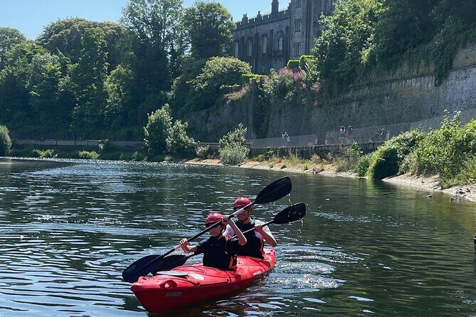 Kayak and SUP Tours Kilkenny - Downstream return: the views shift again
