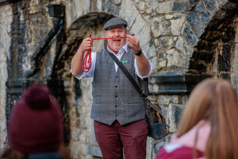 Kilkenny: Historical and Hysterical Guided City Walking Tour - Nevin Cody’s style: history plus comedy plus magic tricks