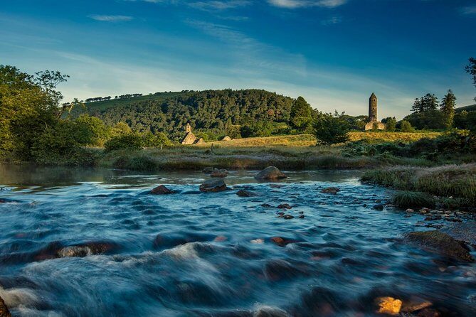 Kilkenny, Wicklow Mountains & Glendalough Day Tour from Dublin - Glendalough: St. Kevin’s valley, the lakes, and that 30-metre round tower