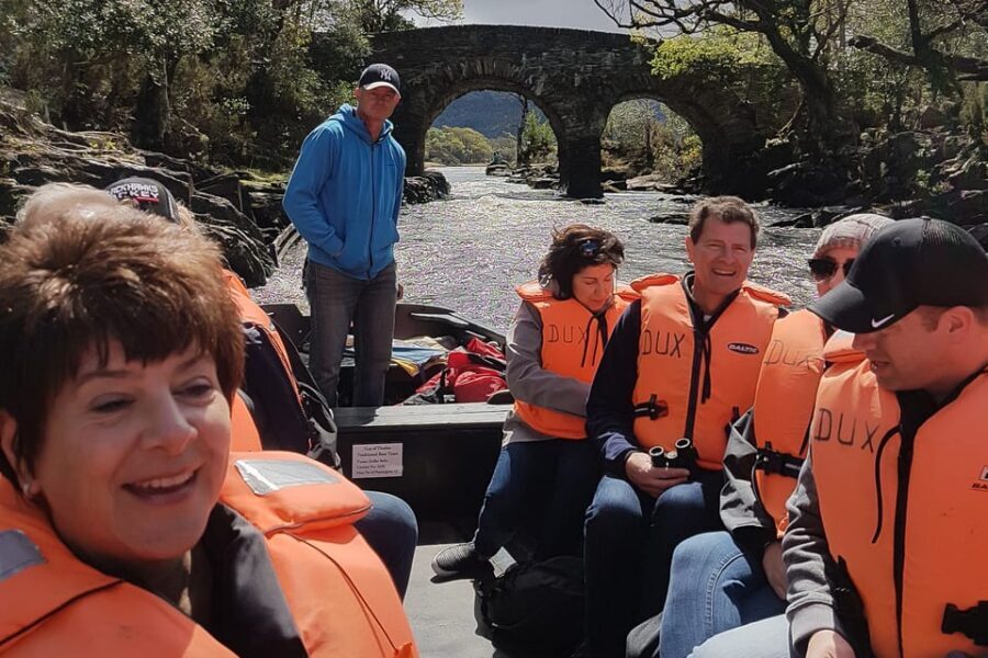 Killarney: Gap of Dunloe Pony, Trap & Traditional Boat Tour - Traditional open-boat time on Killarney’s three lakes